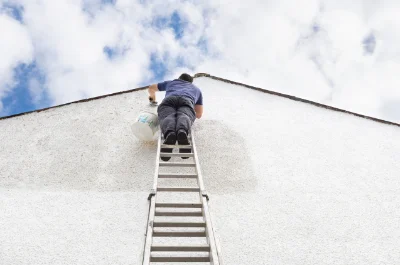 Peinture extérieure à Blanzy — façades et ravalement